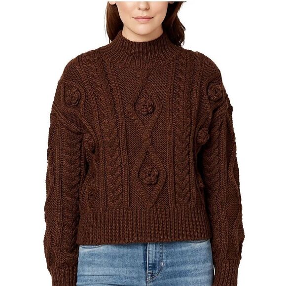 BUFFALO DAVID BITTON
Greta Cable-Knit Sweater size Large - Picture 1 of 6